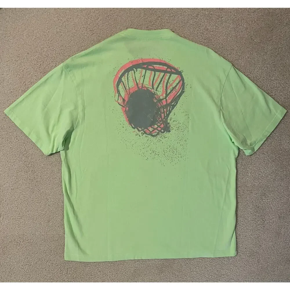 Jordan Flight Essential Green Graphic Tee Shirt CZ8063-358 Men's Size XL Nike